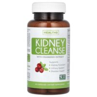 средство для очищения почек, с экстрактом клюквы, 60 капсул — Healths Harmony