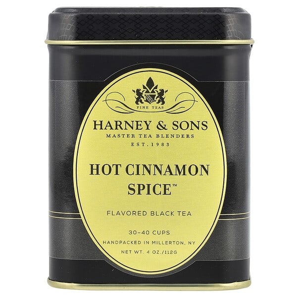 hrn00523_v_30.jpg Black Tea, Hot Cinnamon Spice™, 112 г (4 унции) — Harney & Sons