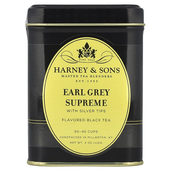 hrn00917_v_39.jpg Черный чай Earl Grey Supreme с серебристыми верхушечными почками, 4 унции — Harney & Sons