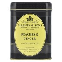 черный чай, персики и имбирь, 112 г (4 унции) — Harney & Sons