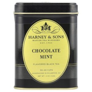 черный чай, шоколад и мята, 112 г (4 унции) — Harney & Sons