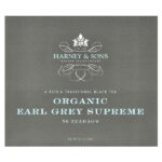 Black Tea, органический чай Earl Grey Supreme, 50 чайных пакетиков, 90 г (3,17 унции) — Harney & Sons