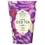 Fresh Brew Iced Tea, Indigo Punch, без кофеина, чайные пакетики объемом 15 литров, 212 г (7,5 унции) — Harney & Sons
