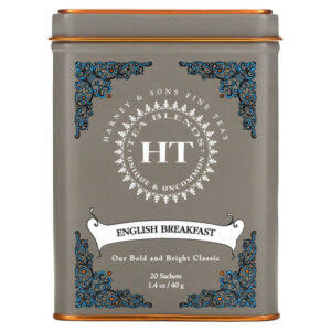 HT Tea Blends, английский завтрак, 20 чайных пакетиков, 40 г (1,4 унции) — Harney & Sons