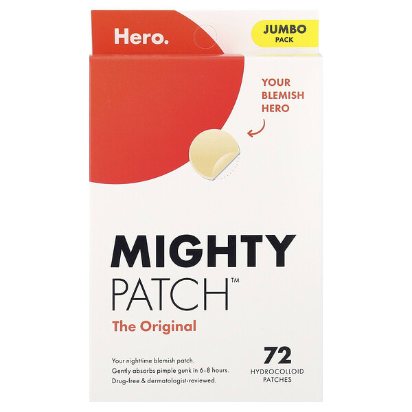 hro00041_v_18.jpg Mighty Patch™, 72 гидроколлоидных патча — Hero Cosmetics