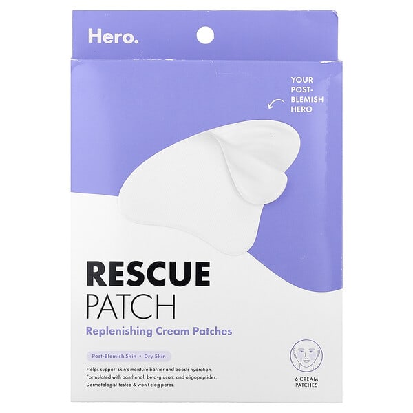 hro00506_v_3.jpg Rescue Patch, 6 кремовых патчей — Hero Cosmetics