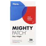 Mighty Patch™, день и ночь, 36 гидроколлоидных патчей — Hero Cosmetics