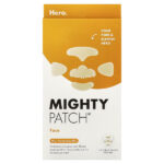 Mighty Patch®, патчи для лица, жирной и комбинированной кожи, 5 гидроколлоидных патчей — Hero Cosmetics