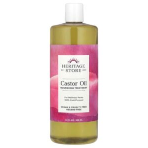 касторовое масло, питательное средство, 946 мл (32 жидк. унции) — Heritage Store