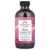 черное касторовое масло, 237 мл (8 жидк. унций) — Heritage Store