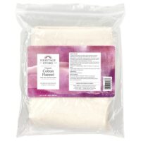Фланель из органического хлопка, 1 штука, 33 x 38 см (13 x 15 дюймов) — Heritage Store