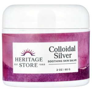 мазь с коллоидным серебром, 60 г (2 унции) — Heritage Store