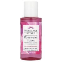 Rosewater Toner, увлажняющая эссенция, 59 мл (2 жидк. Унции) — Heritage Store