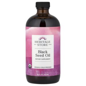масло черного тмина, 473 мл (16 жидк. унций) — Heritage Store