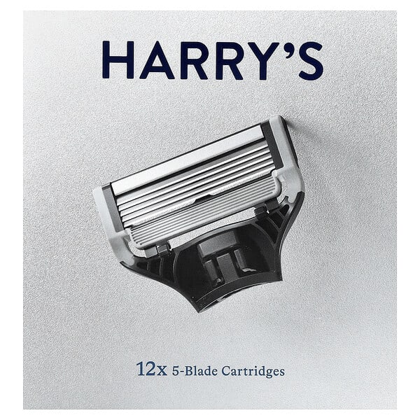 hry00725_v_22.jpg 5-Blade Cartridge Refills, 12 Cartridges — Harry's