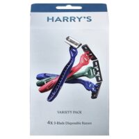 3-Blade Disposable Razors, Variety Pack, 4 Razors — Harry's