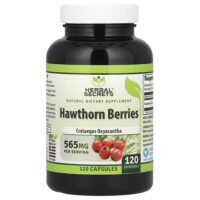 Ягоды боярышника, 565 мг, 120 капсул — Herbal Secrets