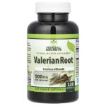Корень валерианы, 500 мг, 120 растительных капсул — Herbal Secrets