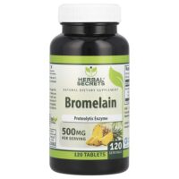 Бромелаин, 500 мг, 120 таблеток — Herbal Secrets