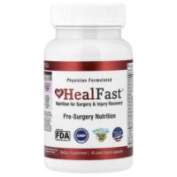 Pre-Surgery Nutrition, предоперационное питание, 40 капсул на растительной основе — HealFast