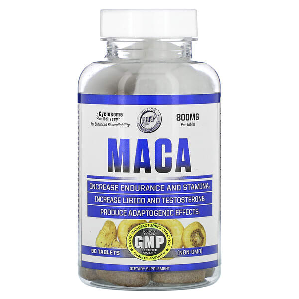 htp02448_v_11.jpg мака, 800 мг, 90 таблеток — Hi Tech Pharmaceuticals