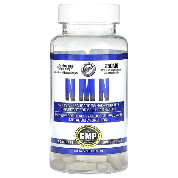 htp02724_v_12.jpg NMN, 250 мг, 60 таблеток — Hi Tech Pharmaceuticals