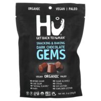 Gems, Снеки и выпечка, Темный шоколад, 255 г (9 унций) — Hu