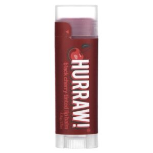 оттеночный бальзам для губ, черемуха, 4,8 г (0,17 унции) — Hurraw! Balm