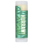 бальзам для губ, кокос, мята и лемонграсс, 4,8 г (0,17 унции) — Hurraw! Balm