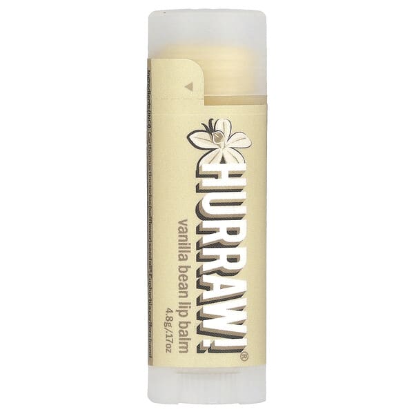 hur00520_v_42.jpg Бальзам для губ cо вкусом ванили, 0,15 унции (4,3 г) — Hurraw! Balm