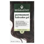 Перманентная краска-гель для волос, 4R, медный каштан, 4,56 жидкой унции (135 мл) — Herbatint