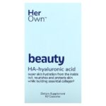 Beauty, HA-гиалуроновая кислота, 60 капсул — Her Own