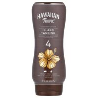 Island Tanning, солнцезащитный лосьон, масло какао, SPF 4, 236 мл (8 жидк. унц.) — Hawaiian Tropic