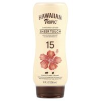 Sheer Touch, солнцезащитный лосьон, SPF 15, 236 мл (8 жидк. Унций) — Hawaiian Tropic