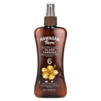 Island Tanning, солнцезащитное масло-спрей, SPF 6, 236 мл (8 жидк. унций) — Hawaiian Tropic