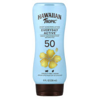 Island Sport, солнцезащитное средство с широким спектром защиты, SPF 50, легкий тропический аромат, 236 мл — Hawaiian Tropic