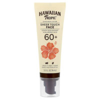 Sheer Touch, солнцезащитный лосьон для лица, SPF 60+, 74 мл (2,5 жидк. унции) — Hawaiian Tropic