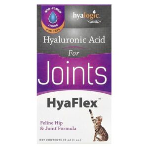 HyaFlex™, гиалуроновая кислота для суставов, для кошек, 30 мл (1 унция) — Hyalogic