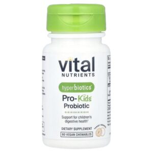 Hyperbiotics®, пробиотик Pro-Kids®, пикантный апельсин, 60 веганских жевательных таблеток — Vital Nutrients