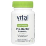 Hyperbiotics®, Pro-Dental®, пробиотик, натуральный мятный вкус, 45 веганских жевательных таблеток — Vital Nutrients