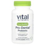 Hyperbiotics®, Pro-Dental®, пробиотик, натуральный мятный вкус, 90 веганских жевательных таблеток — Vital Nutrients