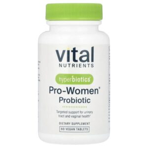 Hyperbiotics®, пробиотик Pro-Women®, 60 веганских таблеток — Vital Nutrients