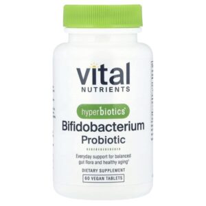 Hyperbiotics®, пробиотик бифидобактерий, 60 веганских таблеток — Vital Nutrients