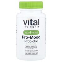 Hyperbiotics®, пробиотик для улучшения настроения, 60 веганских таблеток — Vital Nutrients
