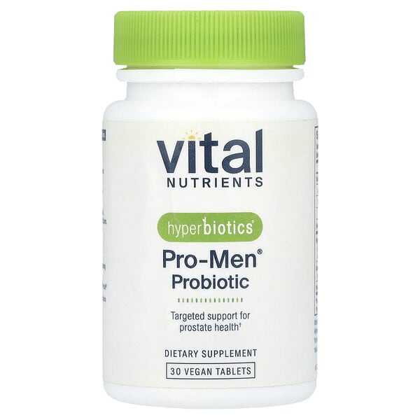 hyb11692_v_36.jpg Hyperbiotics®, пробиотик Pro-Men®, 30 веганских таблеток — Vital Nutrients