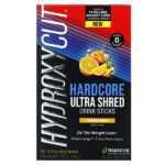 Hardcore Ultra Shed, напиток в стиках, мандарин и мимоза, 20 пакетиков по 6 г (0,2 унции) — Hydroxycut
