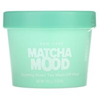 Matcha Mood, успокаивающая смываемая маска с зеленым чаем, 100 г (3,52 унции) — I Dew Care
