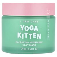 Yoga Kitten, глиняная маска с баданом для восстановления баланса кожи, 75 мл (2,53 жидк. унции) — I Dew Care