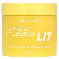 Peel Lit, отшелушивающие салфетки с витамином C, 60 шт. — I Dew Care