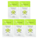 Superfood Skin Savior, маска с суперфудами, лайм, 5 шт. по 20 мл (0,68 жидк. унции) — Idealove